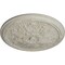 Ekena Millwork Luton Ceiling Medallion (Fits Canopies up to 3 1/2"), Hand-Painted Pot of Cream Crackle, 21"OD x 2"P CM21LUPCC - alternate 3